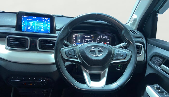 2023 Tata PUNCH CREATIVE  AMT, Petrol, Automatic, 12,091 km, Steering Wheel Close Up