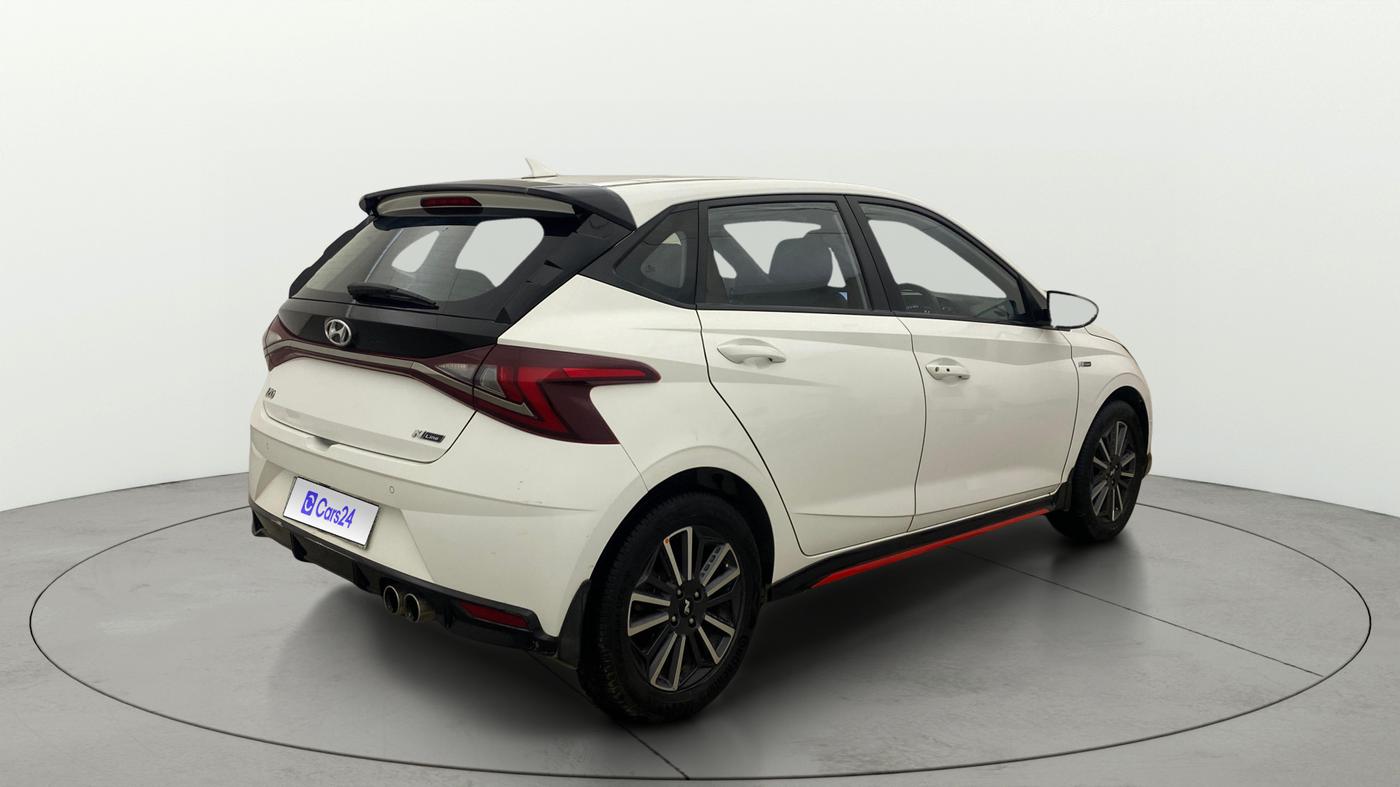 2022 Hyundai NEW I20 N LINE N8 1.0 TURBO GDI DCT, Petrol, Automatic, 72,740 km, Right Back Diagonal