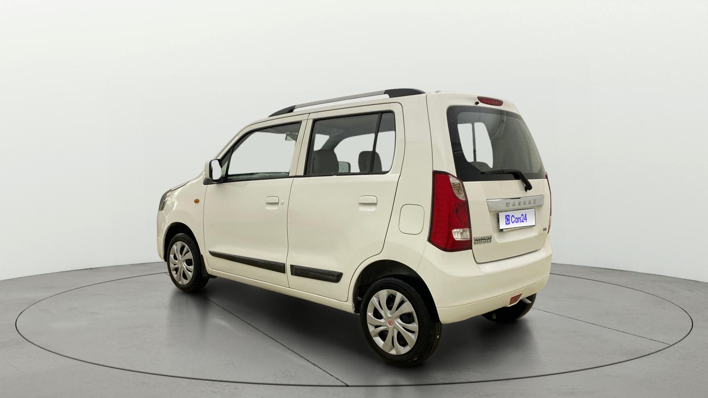 2014 Maruti Wagon R 1.0 VXI, Petrol, Manual, 51,464 km, Left Back Diagonal