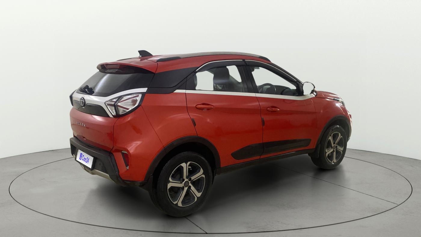 2021 Tata NEXON XZA PLUS PETROL, Petrol, Automatic, 35,930 km, Right Back Diagonal