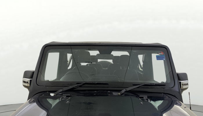 2021 Mahindra Thar LX  P 4WD AT CONVERTIBLE, Petrol, Automatic, 26,908 km, Front Windshield