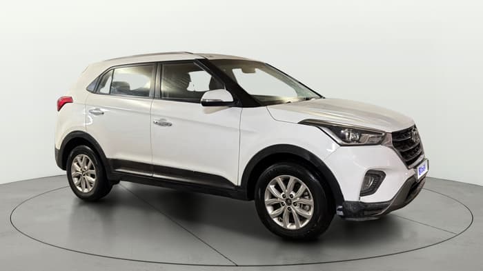2018 Hyundai Creta SX 1.6 PETROL, Petrol, Manual, 77,929 km, Right Front Diagonal