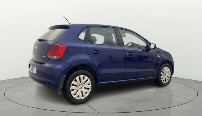 2013 Volkswagen Polo COMFORTLINE 1.2L PETROL, Petrol, Manual, 1,01,413 km, Right Back Diagonal