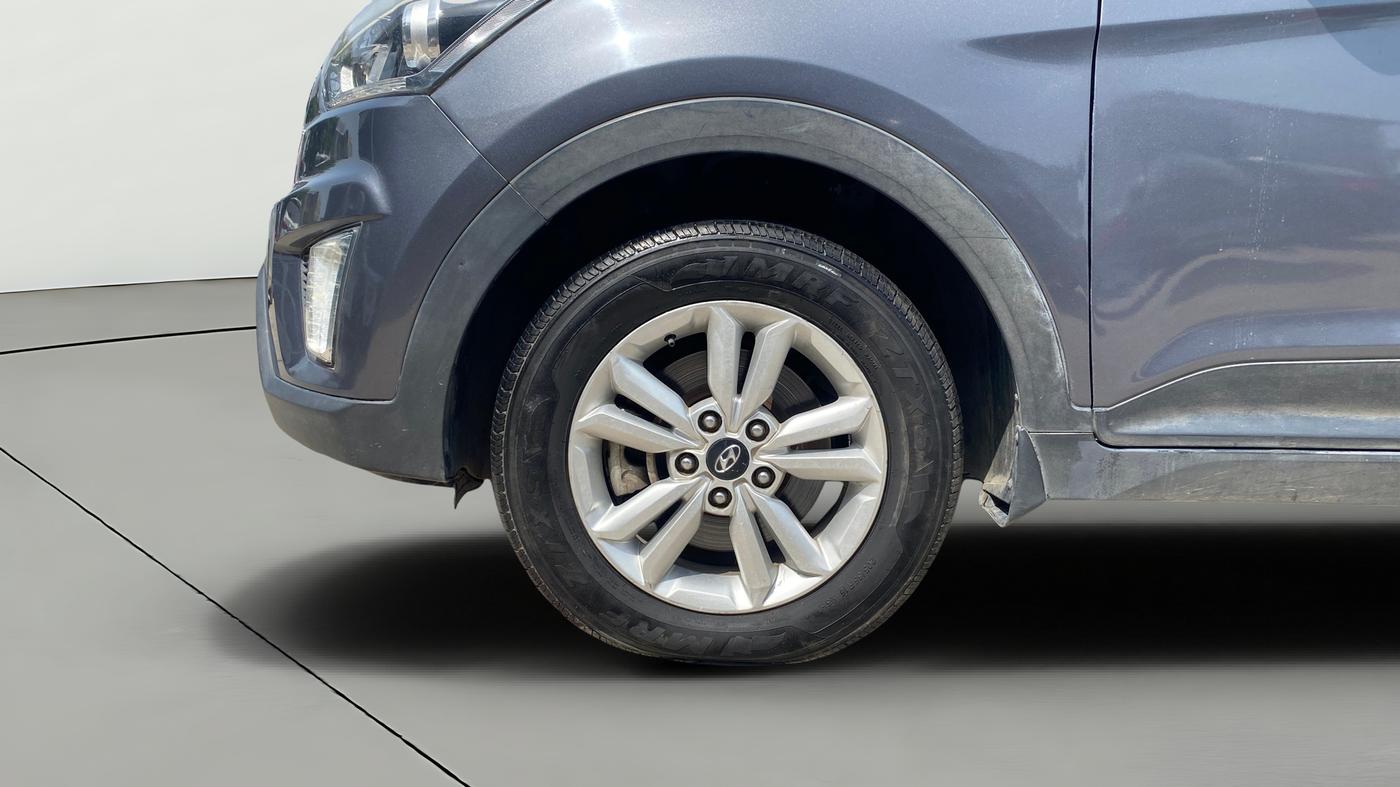 2017 Hyundai Creta SX PLUS 1.6 PETROL, Petrol, Manual, 93,180 km, Left Front Wheel