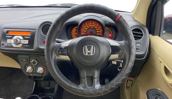 2014 Honda Amaze 1.2L I-VTEC S, Petrol, Manual, 69,301 km, Steering Wheel Close Up