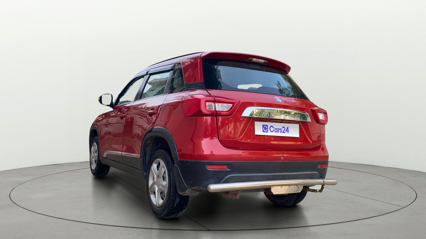 2021 Maruti Vitara Brezza VXI, Petrol, Manual, 52,341 km, Left Back Diagonal