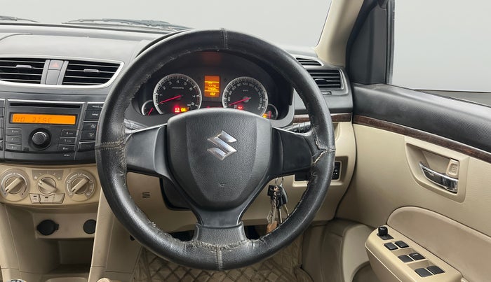 2014 Maruti Swift Dzire VXI, Petrol, Manual, 77,916 km, Steering Wheel Close Up