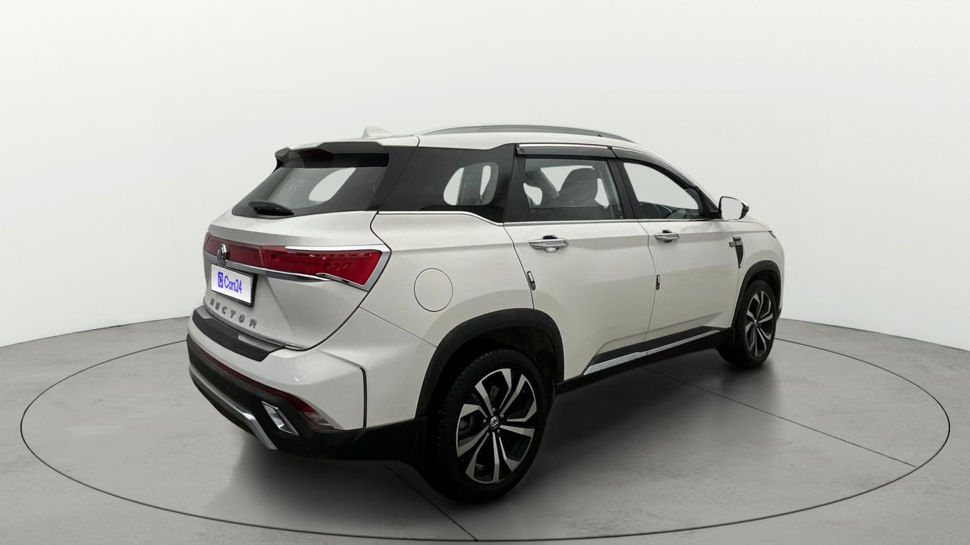 2023 MG HECTOR SHARP PRO 1.5 PETROL TURBO CVT PETROL, Petrol, Automatic, 23,038 km, Right Back Diagonal