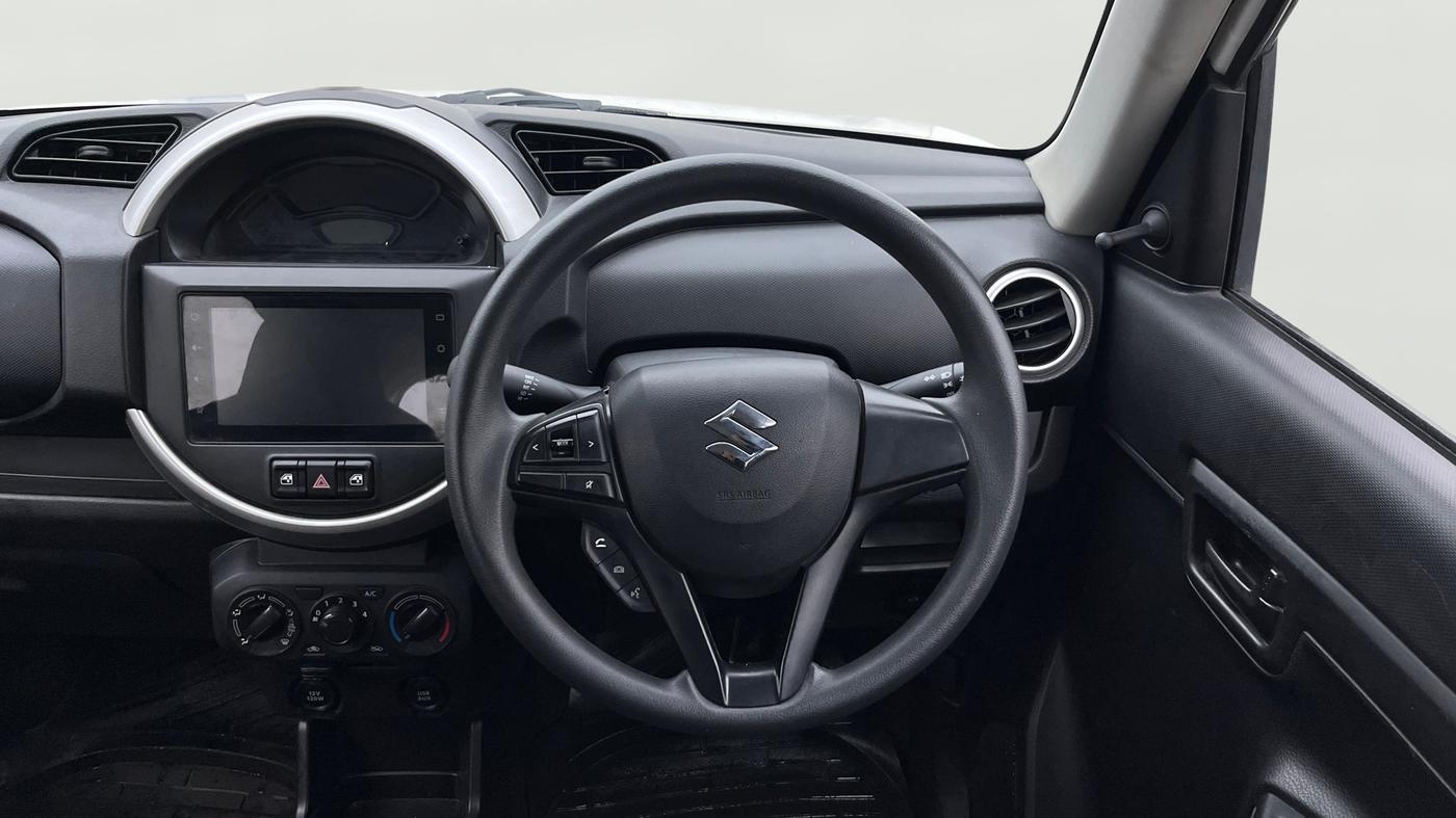 2022 Maruti S PRESSO VXI PLUS AMT, Petrol, Automatic, 12,646 km, Steering Wheel Close Up
