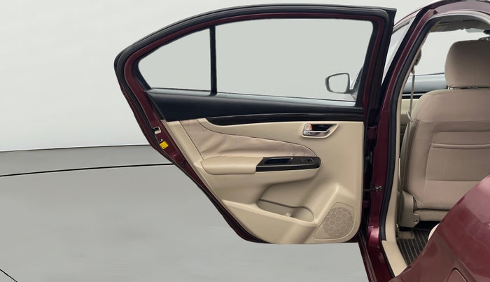 2017 Maruti Ciaz DELTA 1.4 MT PETROL, Petrol, Manual, 1,14,218 km, LHS Rear Door