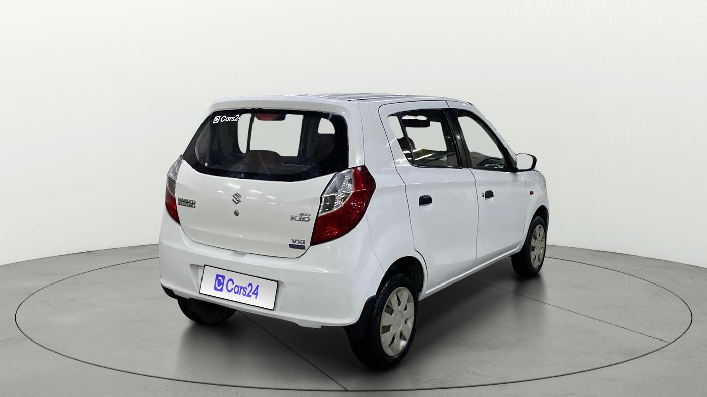 2016 Maruti Alto K10 VXI AMT, Petrol, Automatic, 73,373 km, Right Back Diagonal