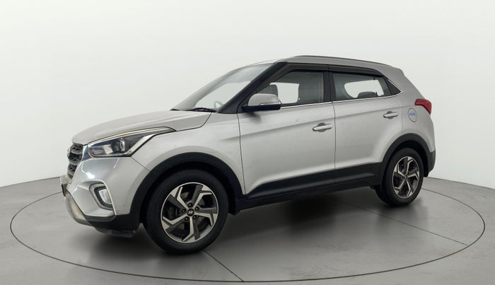 2018 Hyundai Creta SX AT 1.6 PETROL, Petrol, Automatic, 60,704 km, Left Front Diagonal