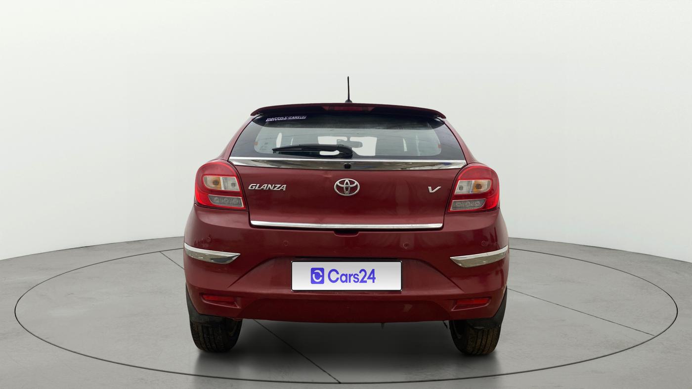 2020 Toyota Glanza V CVT, Petrol, Automatic, 42,083 km, Back/Rear