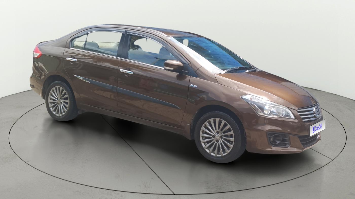 2017 Maruti Ciaz ZDI+ SHVS, Diesel, Manual, 65,662 km, Right Front Diagonal