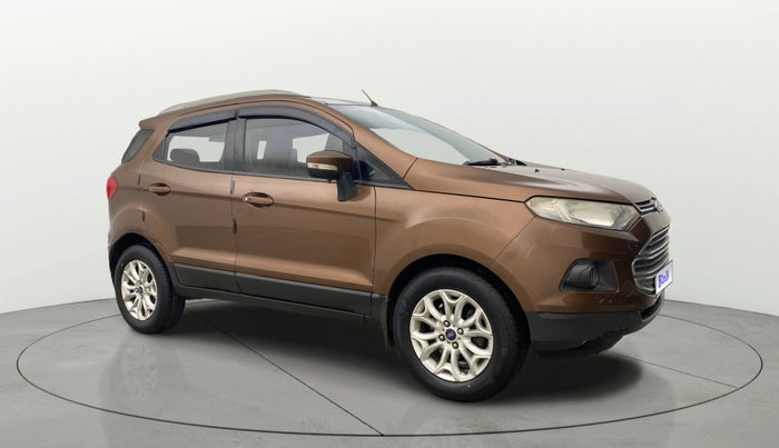 2017 Ford Ecosport TITANIUM 1.5L PETROL AT, Petrol, Automatic, 1,14,990 km, Right Front Diagonal