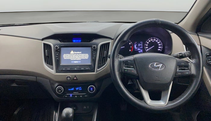 2017 Hyundai Creta SX PLUS 1.6 PETROL, Petrol, Manual, 70,805 km, Steering Wheel Close Up