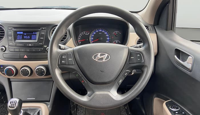 2015 Hyundai Xcent S 1.2, Petrol, Manual, 36,953 km, Steering Wheel Close Up