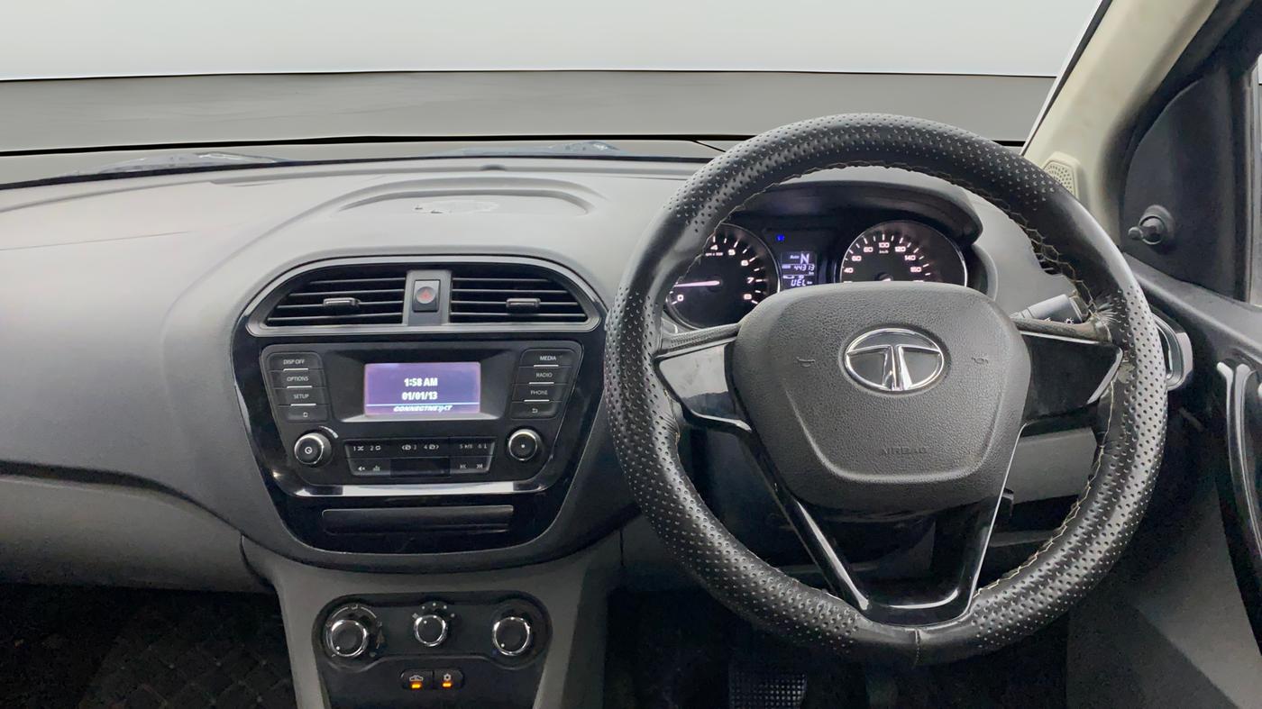 2019 Tata TIGOR XMA PETROL, Petrol, Automatic, 44,339 km, Steering Wheel Close Up