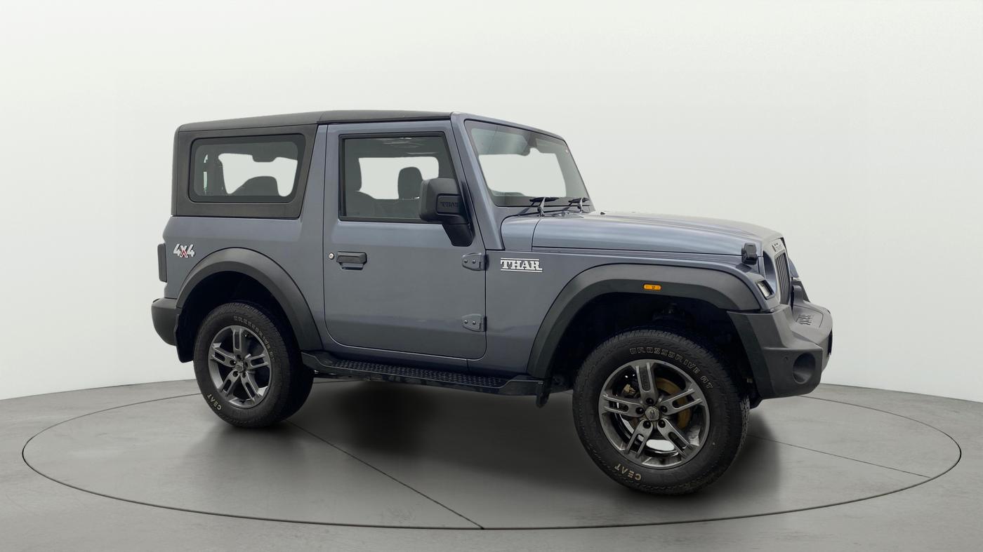 2022 Mahindra Thar LX PETROL HT 4WD AT, Petrol, Automatic, 20,807 km, Right Front Diagonal