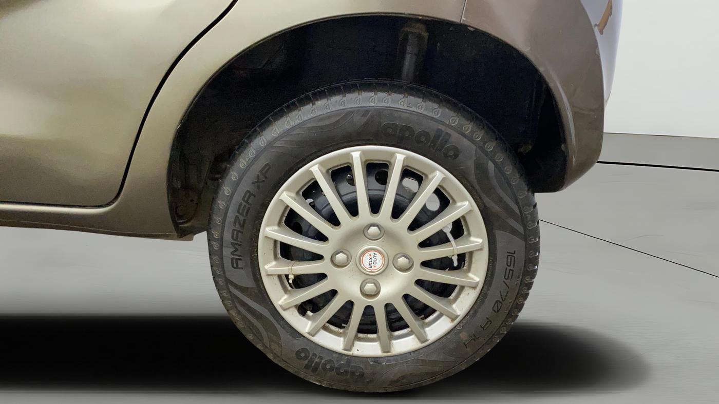 2021 Datsun Redi Go A, Petrol, Manual, 19,942 km, Left Rear Wheel