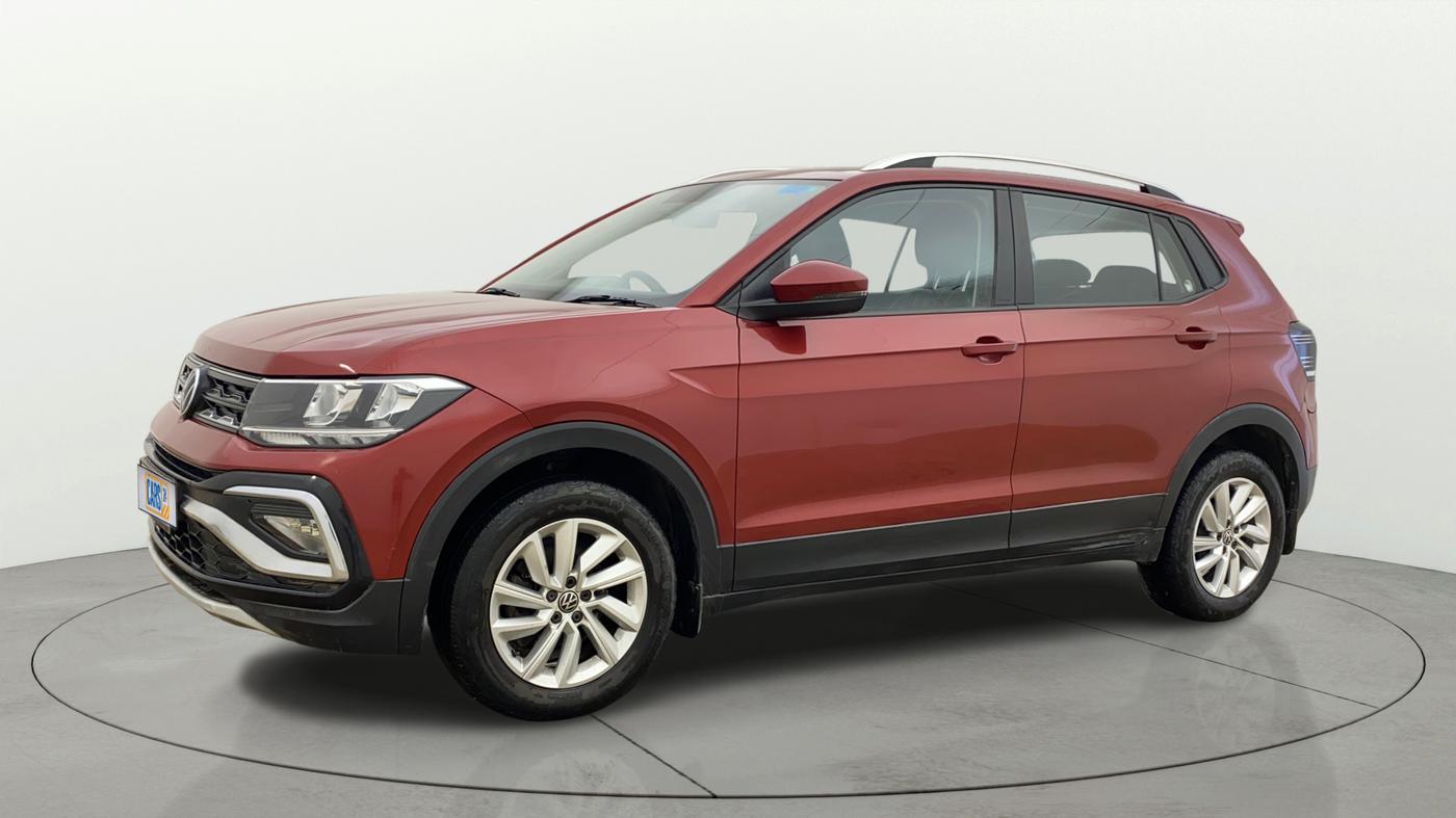 2022 Volkswagen TAIGUN HIGHLINE 1.0 TSI MT, Petrol, Manual, 52,887 km, Left Front Diagonal