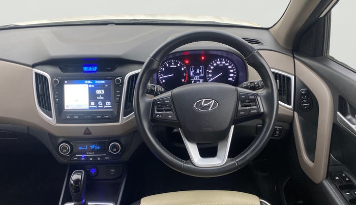 2018 Hyundai Creta SX PLUS AT 1.6 PETROL, Petrol, Automatic, 25,160 km, Steering Wheel Close Up
