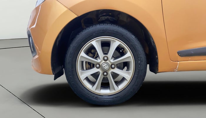 2015 Hyundai Grand i10 ASTA (O) 1.2 KAPPA VTVT, Petrol, Manual, 59,367 km, Left Front Wheel