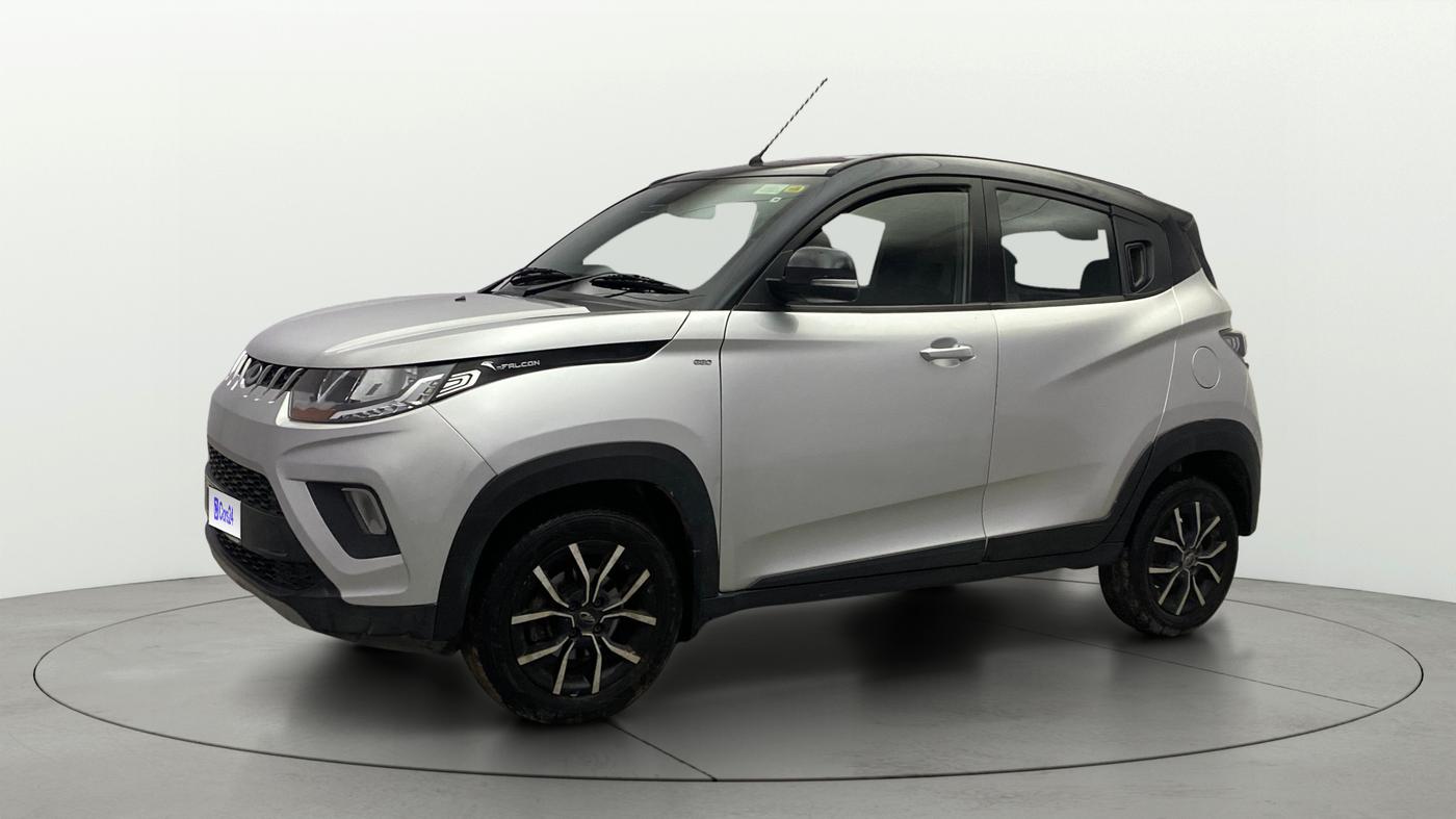 2018 Mahindra KUV 100 NXT K8 P 6 STR DUAL TONE, Petrol, Manual, 23,253 km, Left Front Diagonal