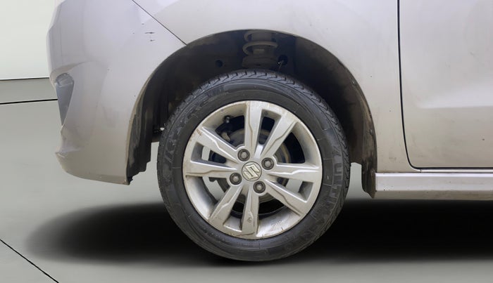 2014 Maruti Wagon R Stingray VXI, Petrol, Manual, 31,639 km, Left Front Wheel