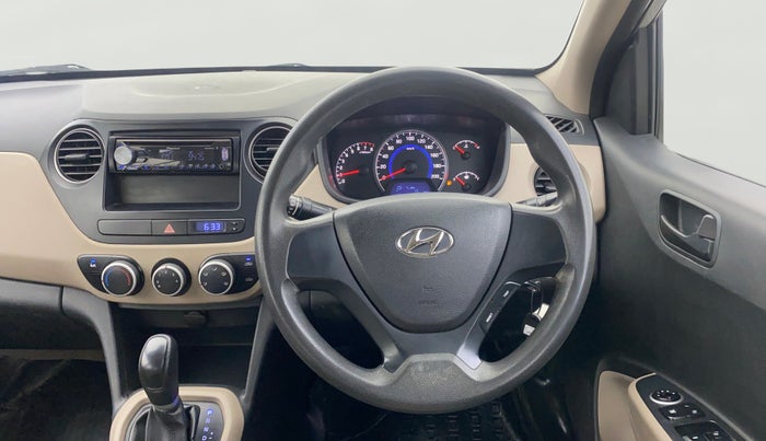 2018 Hyundai Grand i10 MAGNA AT 1.2 KAPPA VTVT, Petrol, Automatic, 55,951 km, Steering Wheel Close Up
