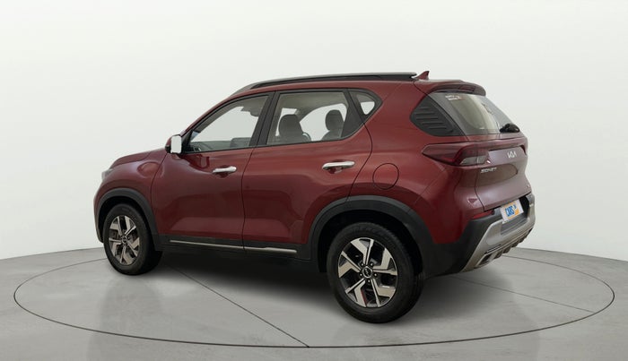 2021 KIA SONET HTX PLUS 1.0 IMT, Petrol, Manual, 43,591 km, Left Back Diagonal