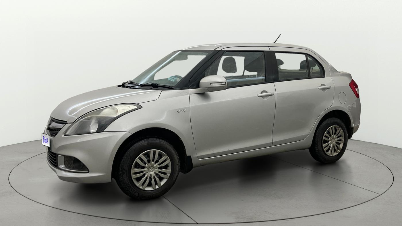 2015 Maruti Swift Dzire VXI, Petrol, Manual, 43,666 km, Left Front Diagonal