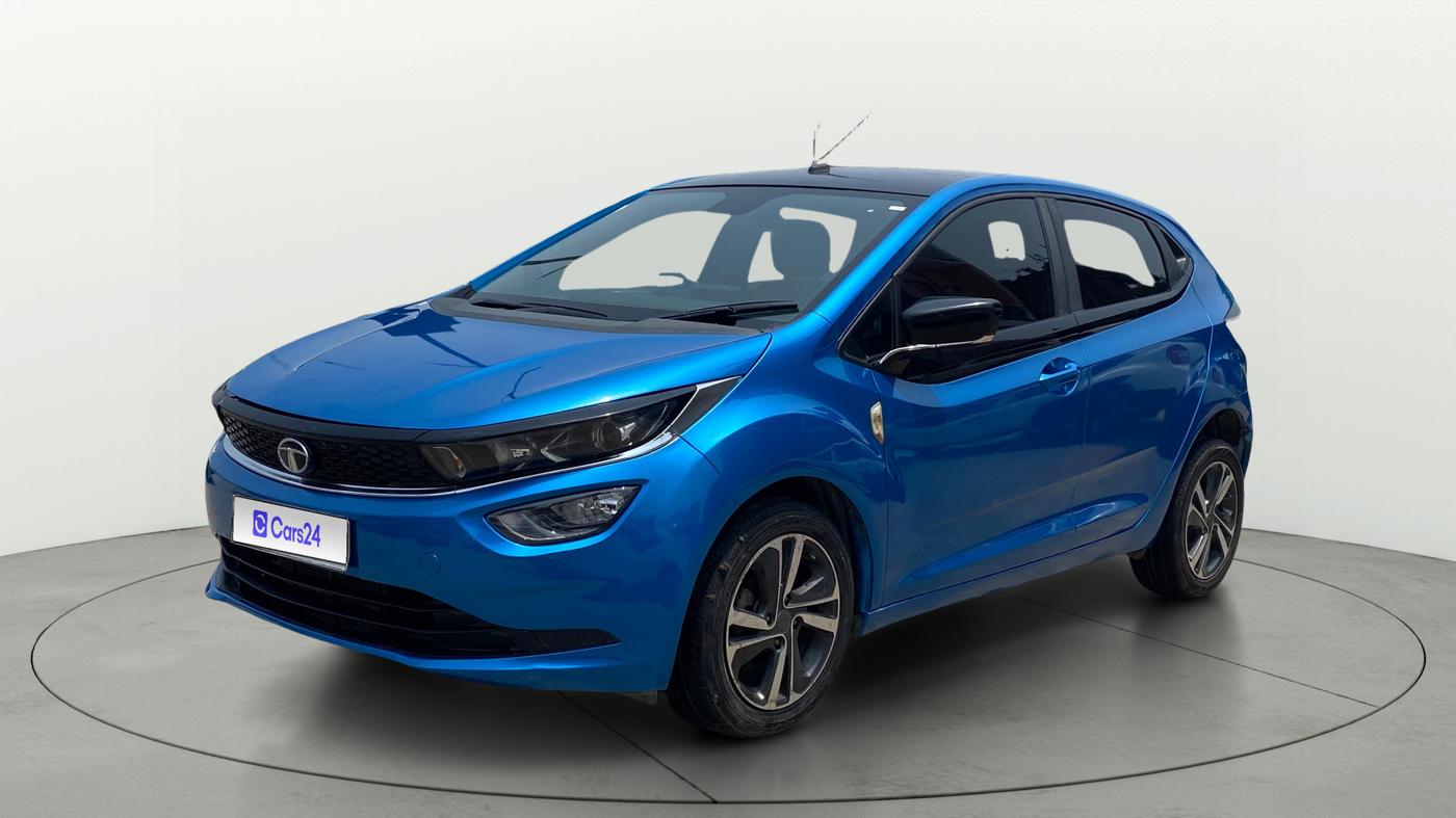 2021 Tata ALTROZ XZ PLUS I-TURBO PETROL, Petrol, Manual, 53,853 km, Left Front Diagonal