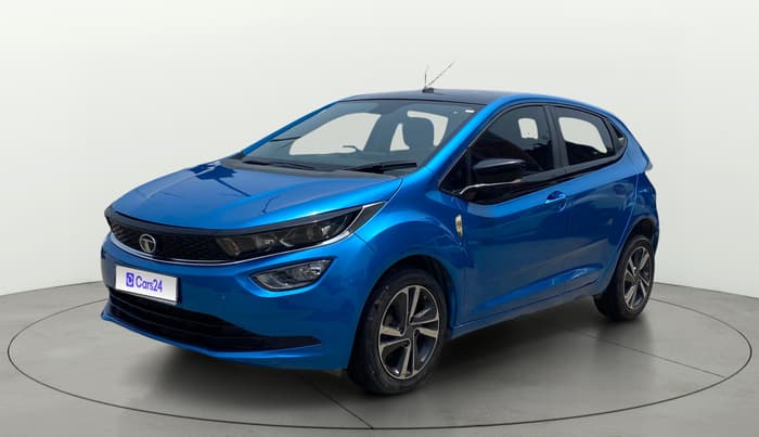 2021 Tata ALTROZ XZ PLUS I-TURBO PETROL, Petrol, Manual, 53,853 km, Left Front Diagonal