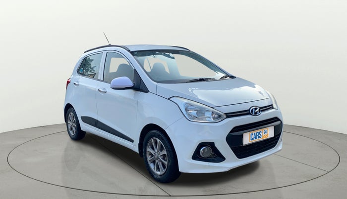2015 Hyundai Grand i10 ASTA (O) 1.2 KAPPA VTVT, Petrol, Manual, 46,941 km, Right Front Diagonal