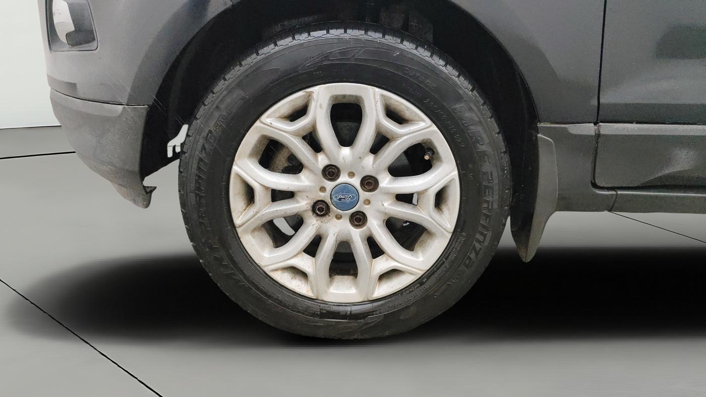 2013 Ford Ecosport TITANIUM 1.5L DIESEL, Diesel, Manual, 1,37,785 km, Left Front Wheel