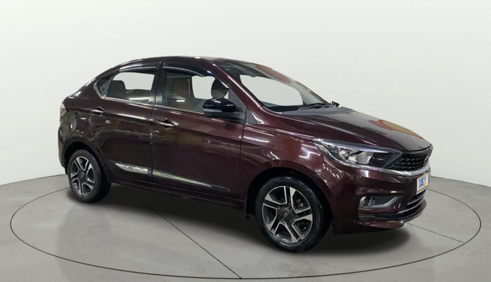 2021 Tata TIGOR XZA PLUS PETROL, Petrol, Automatic, 66,737 km, Right Front Diagonal