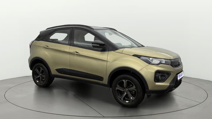 2022 Tata NEXON XZ PLUS (PREMIUM) KAZIRANGA PETROL, Petrol, Manual, 22,978 km, Right Front Diagonal
