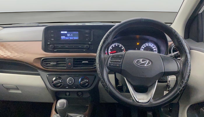 2020 Hyundai AURA S 1.2, Petrol, Manual, 18,726 km, Steering Wheel Close Up