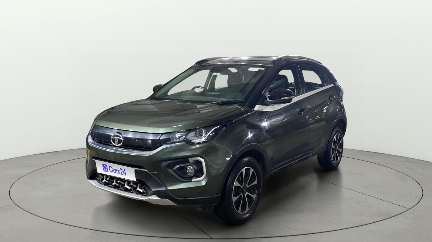 2020 Tata NEXON XZ PLUS (O) DIESEL, Diesel, Manual, 46,650 km, Left Front Diagonal