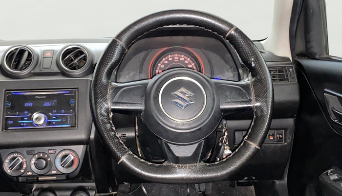 2019 Maruti Swift LXI, Petrol, Manual, 83,929 km, Steering Wheel Close Up