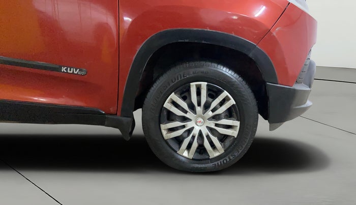 2016 Mahindra Kuv100 K4 6 STR, Petrol, Manual, 53,834 km, Right Front Wheel
