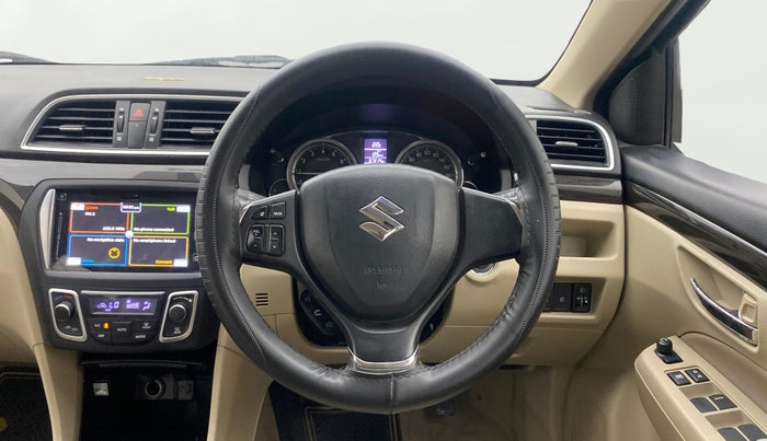 2017 Maruti Ciaz ALPHA 1.4 PETROL, Petrol, Manual, 67,189 km, Steering Wheel Close Up