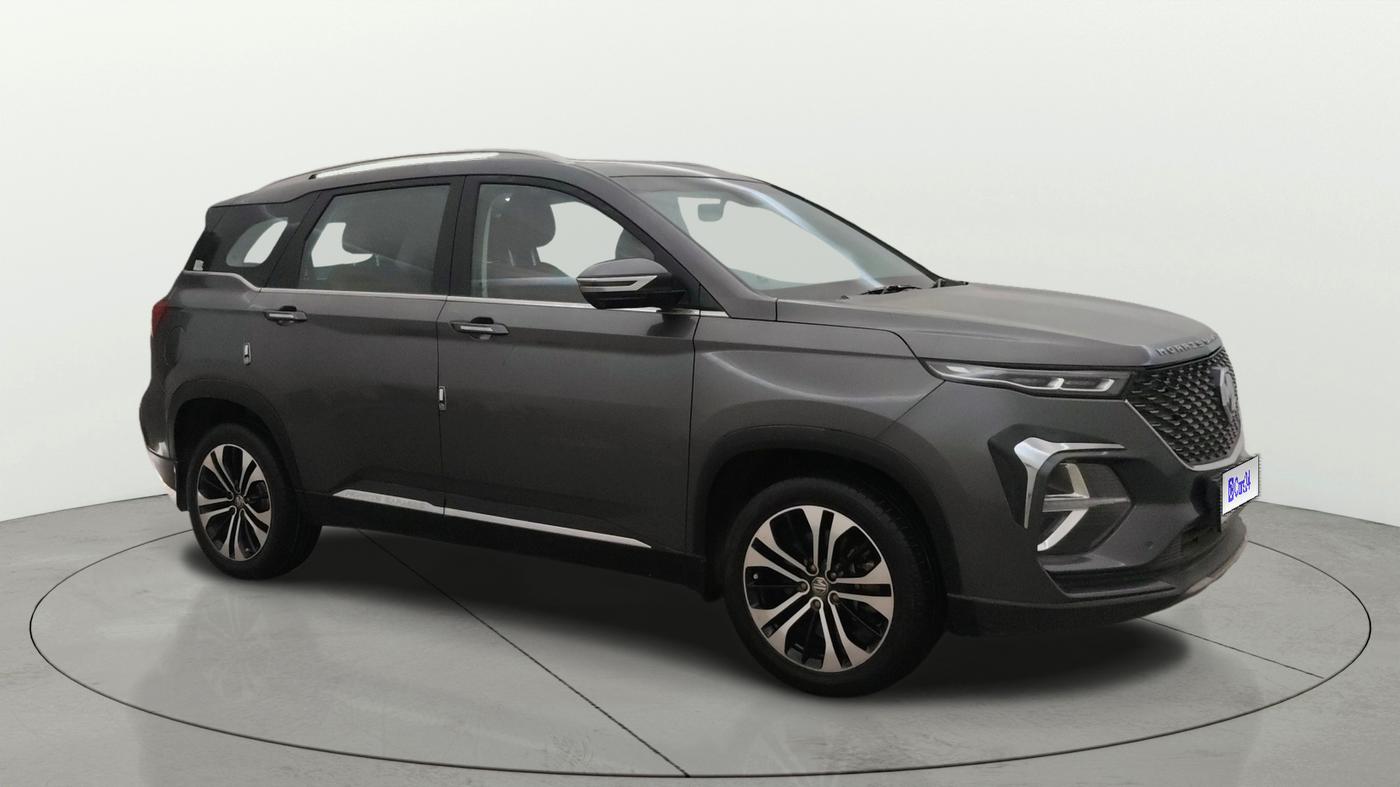 2022 MG HECTOR PLUS SHARP 1.5 PETROL TURBO CVT 6-STR, Petrol, Automatic, 56,886 km, Right Front Diagonal