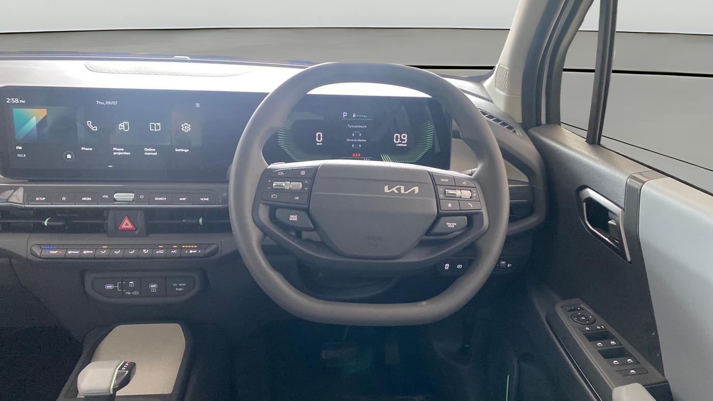 2025 KIA SYROS HTX Plus 1.0 Turbo 7DCT, Petrol, Automatic, 2,759 km, Steering Wheel Close Up