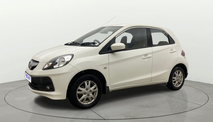 2013 Honda Brio V MT, Petrol, Manual, 91,914 km, Left Front Diagonal