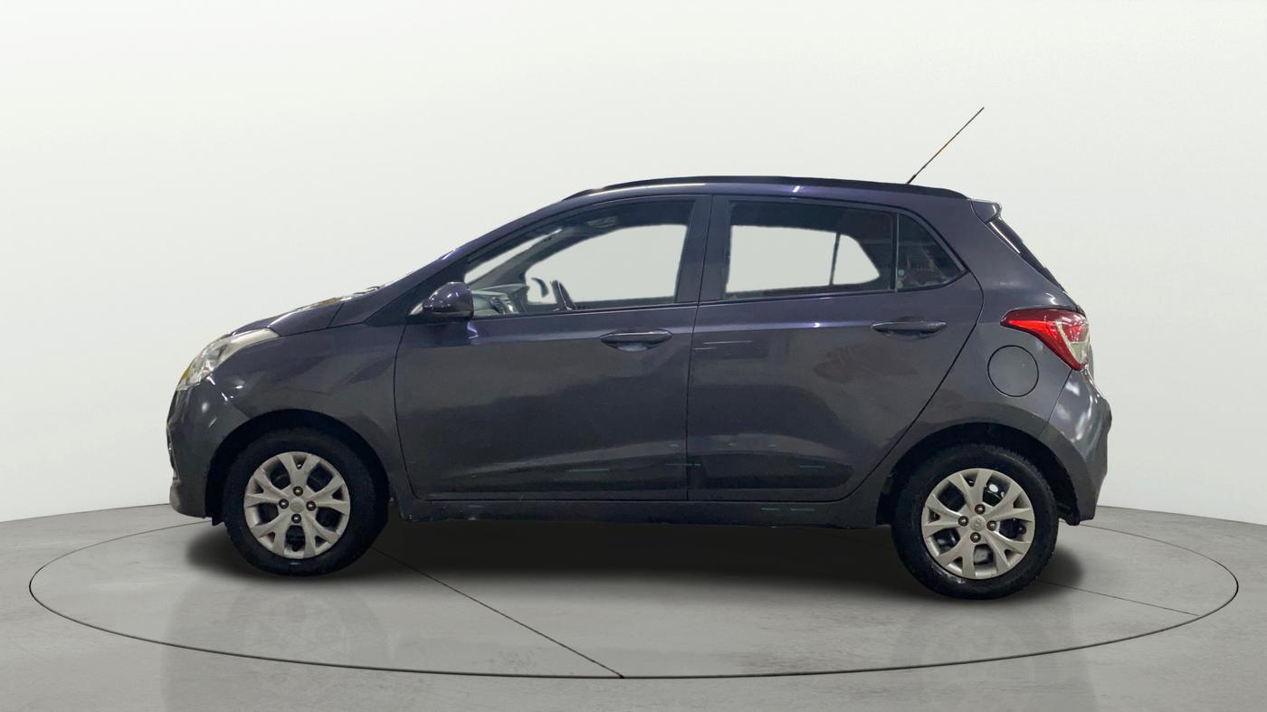 2015 Hyundai Grand i10 SPORTZ 1.2 KAPPA VTVT, Petrol, Manual, 43,563 km, Left Side