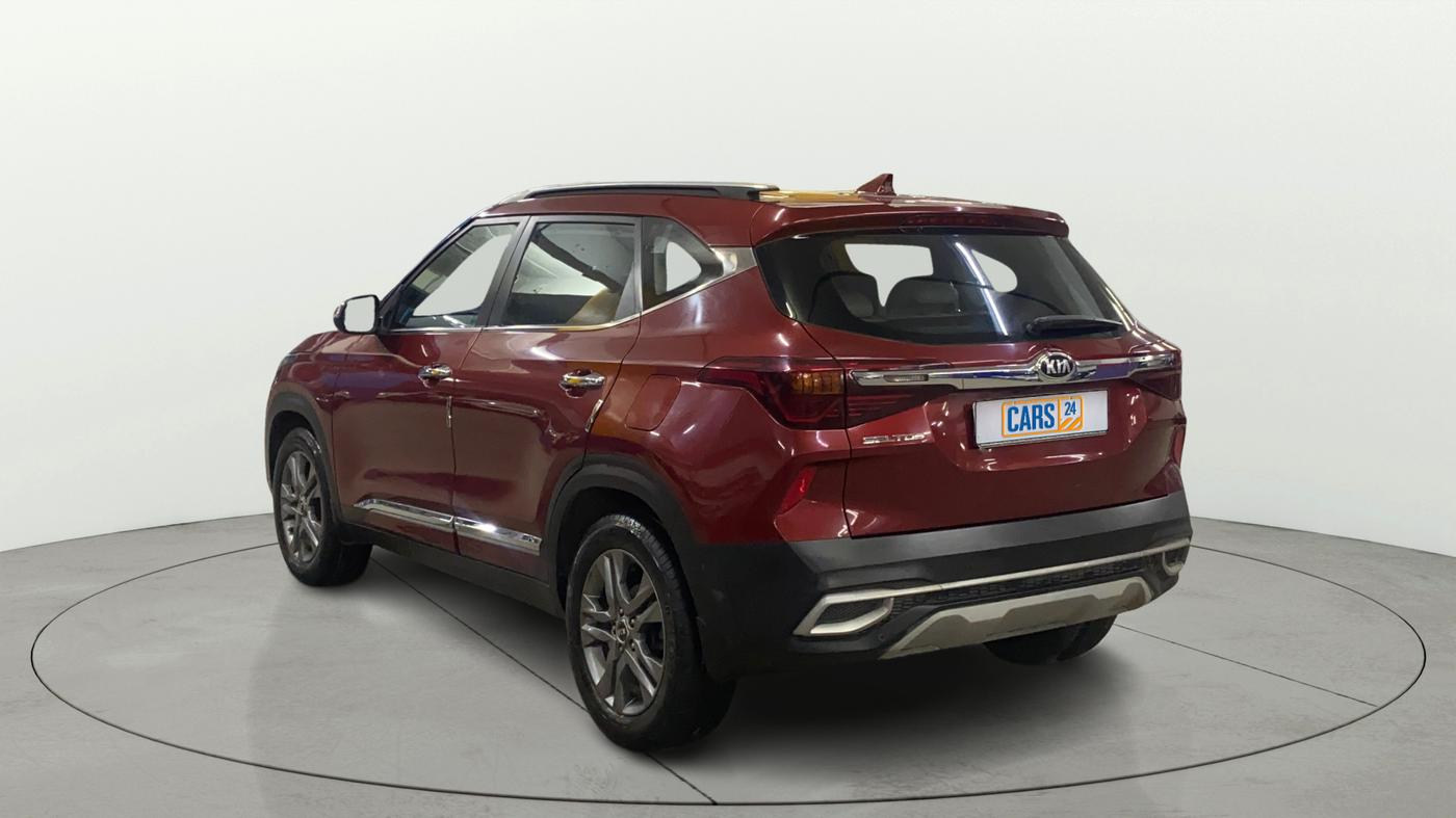 2020 KIA SELTOS HTX 1.5 PETROL, Petrol, Manual, 33,034 km, Left Back Diagonal