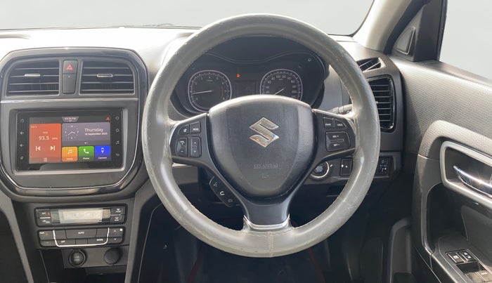 2021 Maruti Vitara Brezza ZXI PLUS, Petrol, Manual, 68,975 km, Steering Wheel Close Up