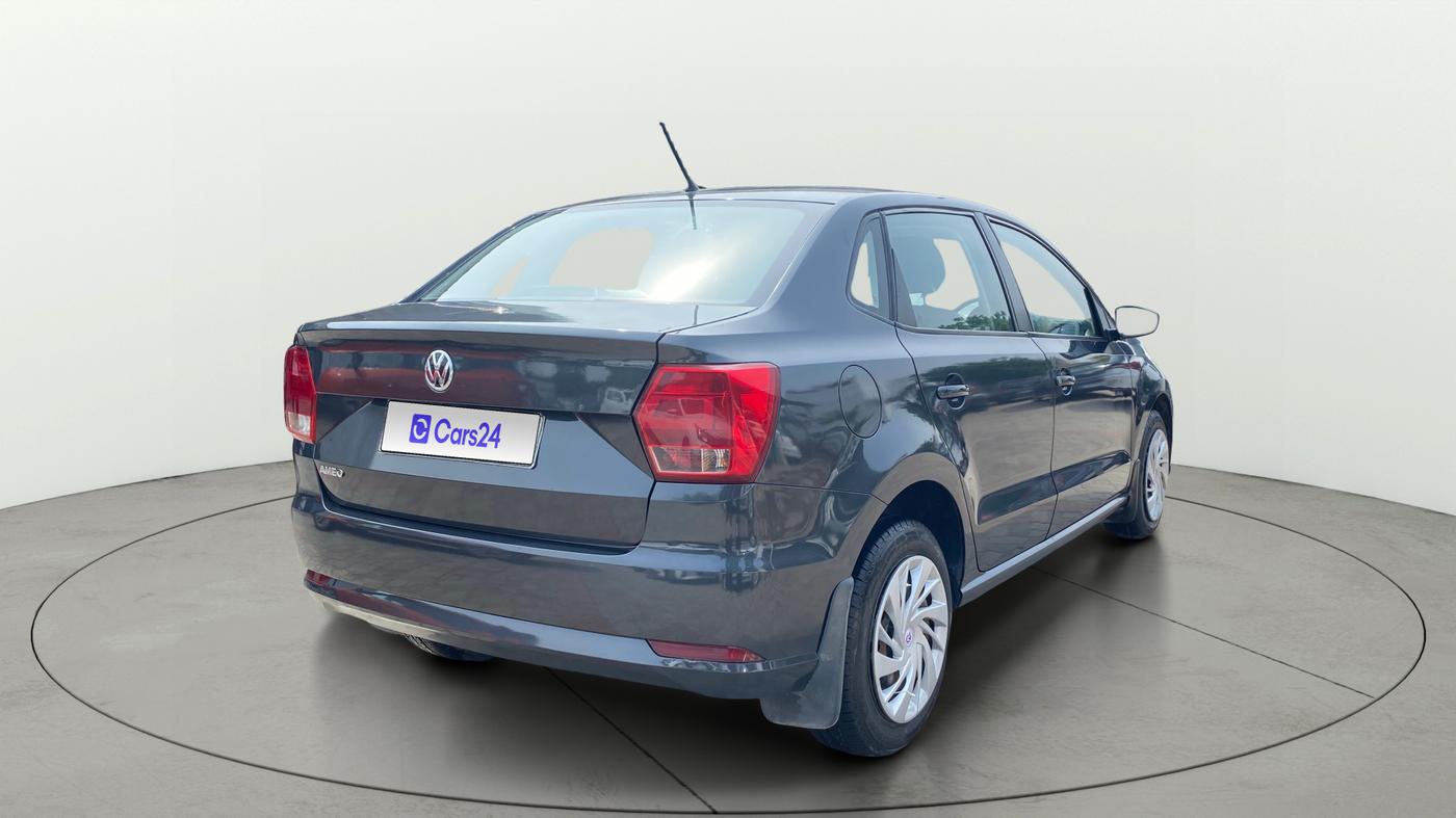 2018 Volkswagen Ameo COMFORTLINE 1.0L, Petrol, Manual, 45,251 km, Right Back Diagonal